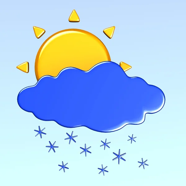 Weather icon — Stock Photo, Image