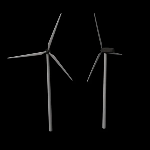 風力タービン — ストック写真