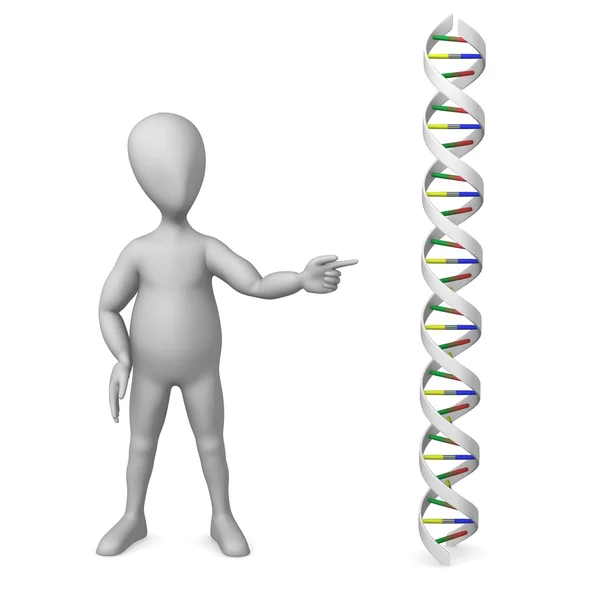 Molecola del DNA — Foto Stock