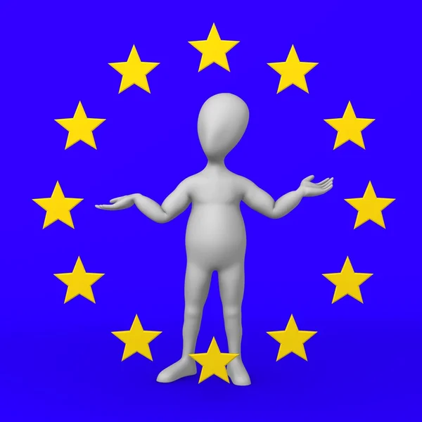 EU stars — Stock Photo, Image