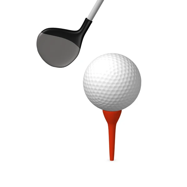 Pólo de golfe — Fotografia de Stock