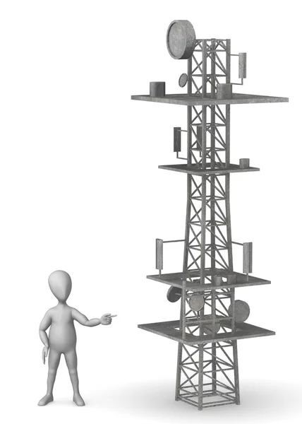 Башня GSM — стоковое фото