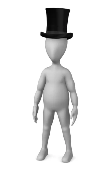 Персонаж в шляпе — стоковое фото