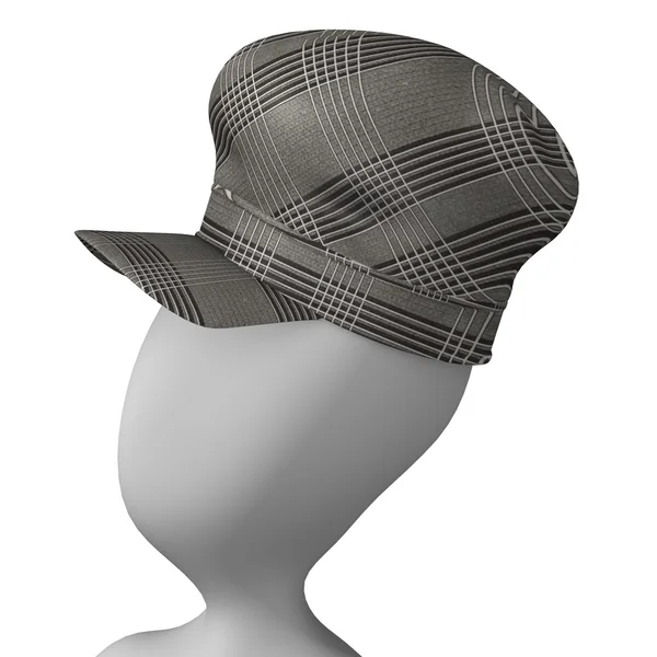 Personagem com chapéu — Fotografia de Stock