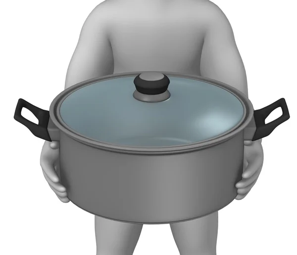 stock image Cooking pot