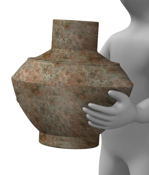 Vaso preistorico — Foto Stock