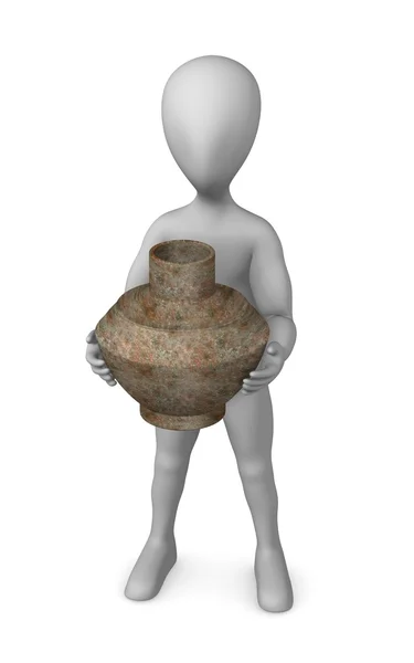Доисторическая ваза — стоковое фото
