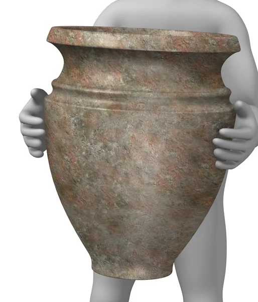 Προϊστορική βάζο — Φωτογραφία Αρχείου