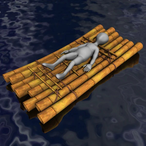 Raft — Stock Photo, Image