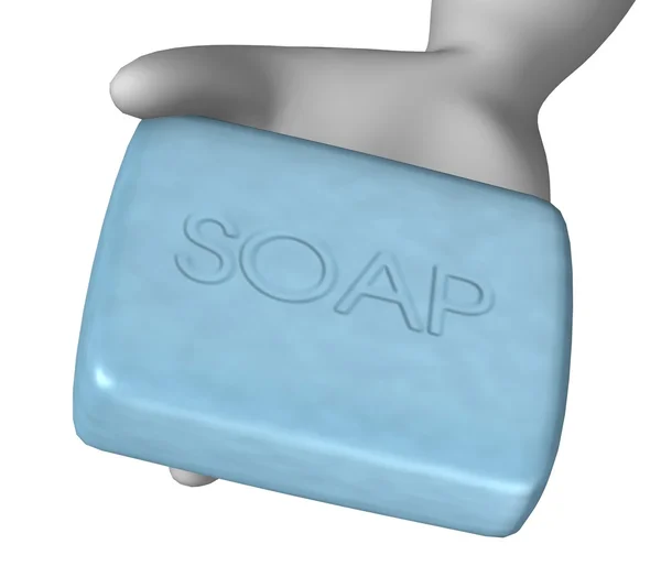 肥皂 — 图库照片