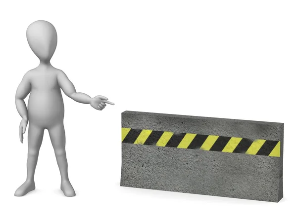 stock image Traffic barrier