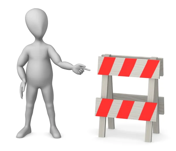 Traffic barrier — Stock Photo, Image