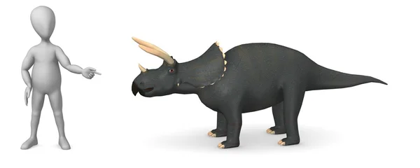 Triceratops — стокове фото