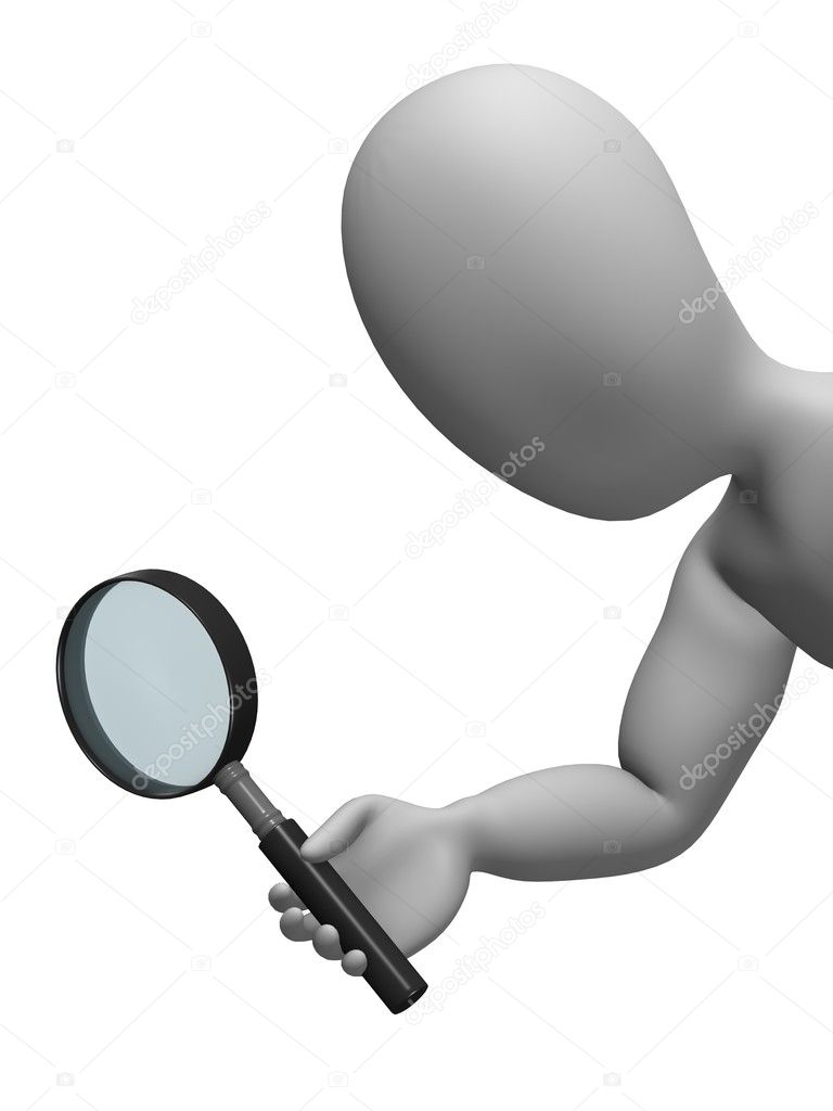 Loupe Binoculaire Image Libre De Droit Par 3drenderings C