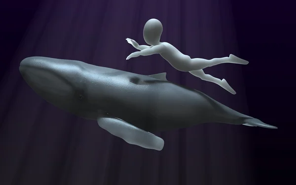 Baleia — Fotografia de Stock