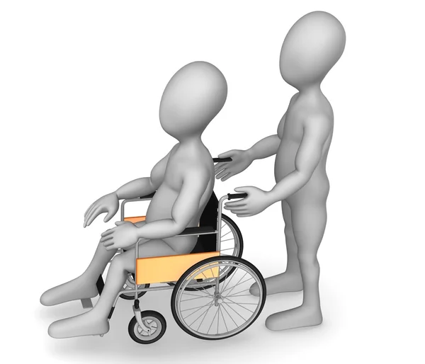 Αναπηρικά καροτσάκια — Φωτογραφία Αρχείου