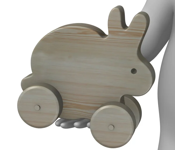 Zabawki drewniane — Zdjęcie stockowe