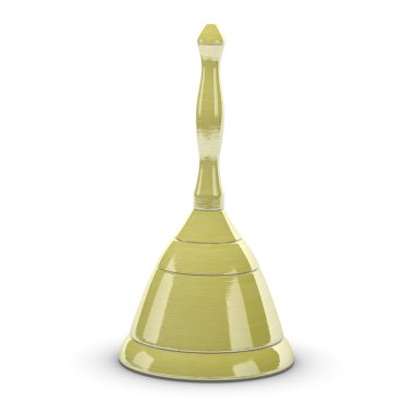 Metalik Bell'in 3D render