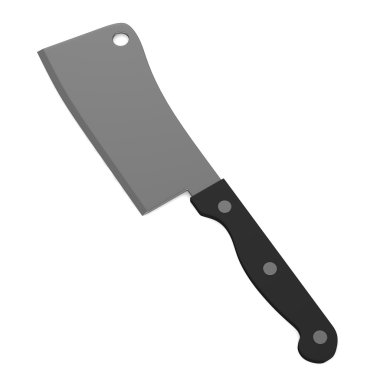 mutfak bıçak 3D render