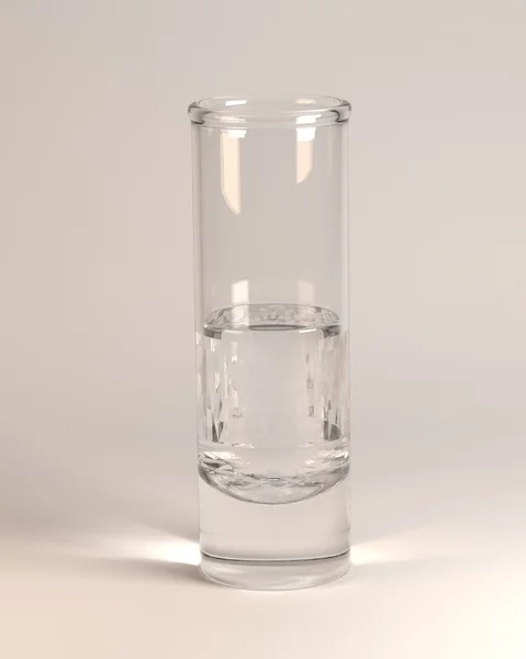 3D činí z alkoholického nápoje — Stock fotografie