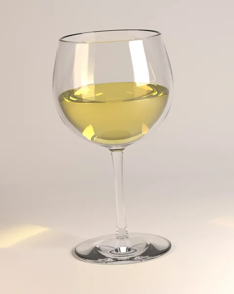 3D-Darstellung des Alkoholkonsums — Stockfoto
