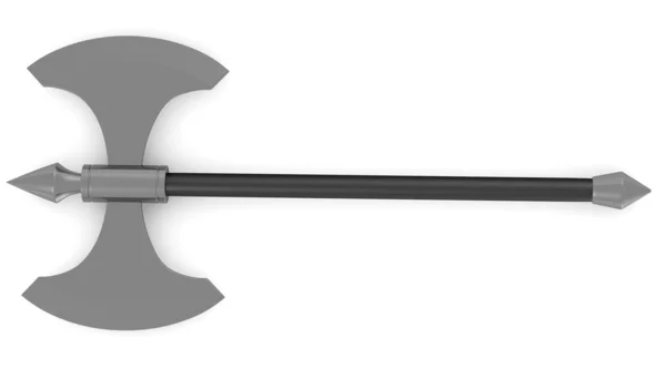 중세 무기의 3d 렌더링 — 스톡 사진