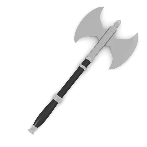 3d renderização de machado (arma ) — Fotografia de Stock