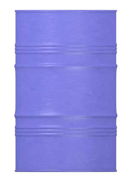 stock image 3d render of metal barrel