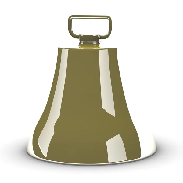3D renderowania metalicznej dzwon — Zdjęcie stockowe