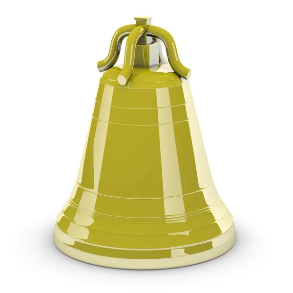 3d render of metalic bell — Stock Photo, Image