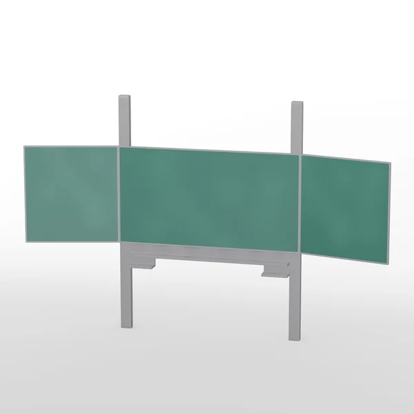 3D vykreslení školní tabule — Stock fotografie