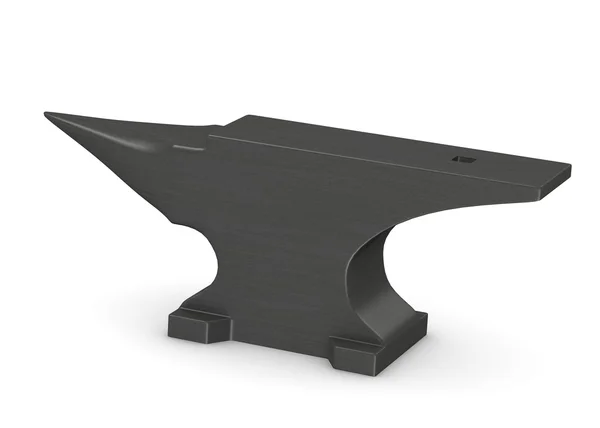3d renderização de bigorna de metal — Fotografia de Stock