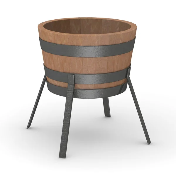 3d render of blacksmith bucket — Stock Photo, Image