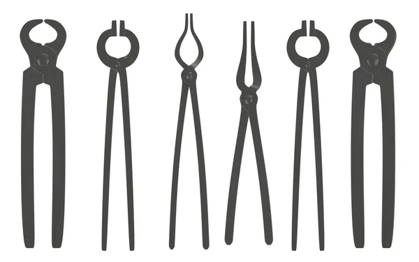 Representación 3d de herramientas de herrero —  Fotos de Stock