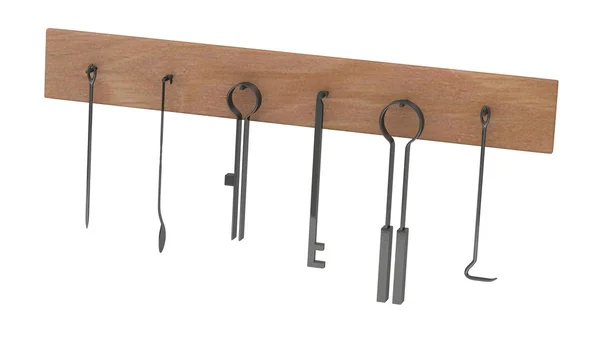 Representación 3d de herramientas de herrero —  Fotos de Stock