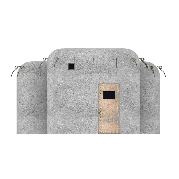 3d render of military bunker — Stock Photo, Image