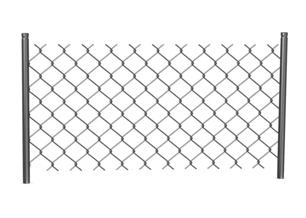 Zincir çit 3D render — Stok fotoğraf