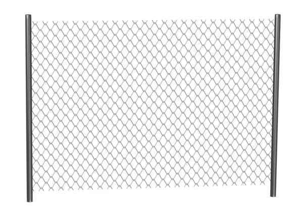 3d render of chain fence — Stock Photo, Image