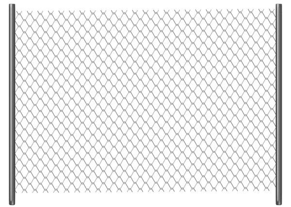 stock image 3d render of chain fence