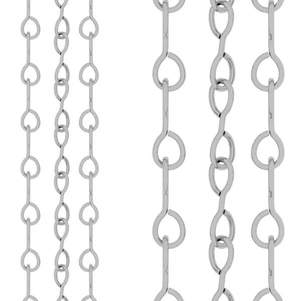 3d renderizado de cadena metálica —  Fotos de Stock