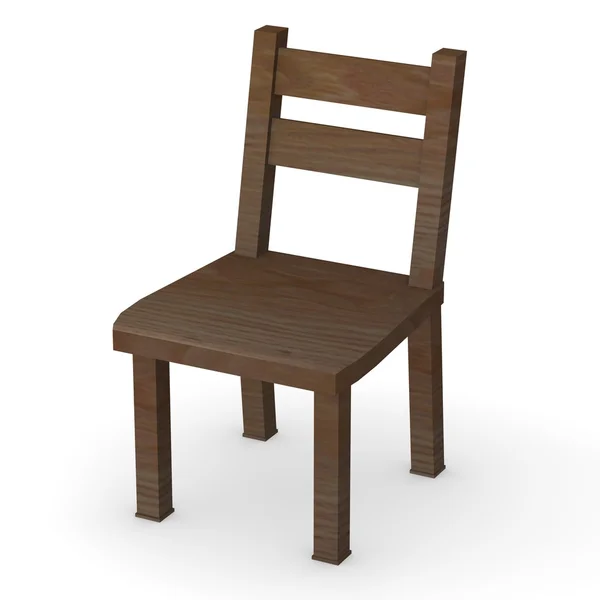 3D render av modern stol — Stockfoto