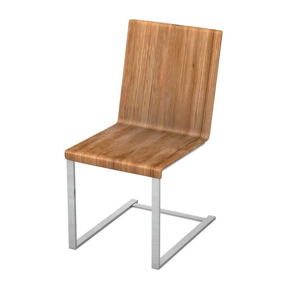 3D візуалізація сучасного стільця — стокове фото