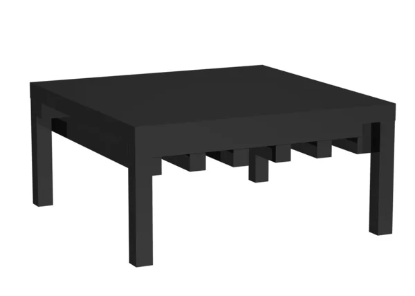 3d renderizado de mesa de centro — Foto de Stock