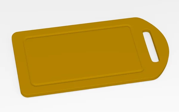 3d renderizado de la placa de cocina — Foto de Stock