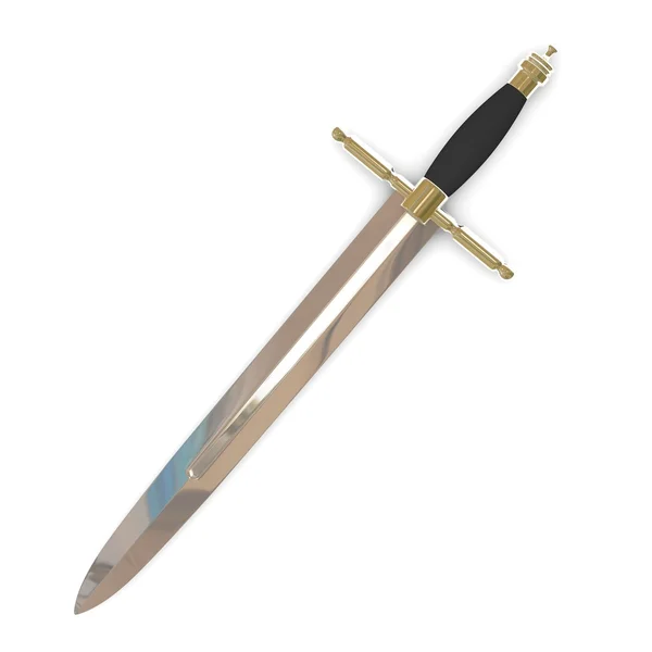 3d render of hand dagger — Stock Photo, Image