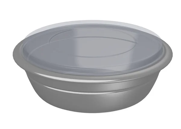 주방 접시의 3d 렌더링 — 스톡 사진