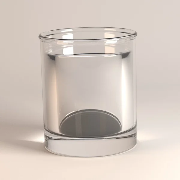 3d renderizado de bebidas en vidrio —  Fotos de Stock