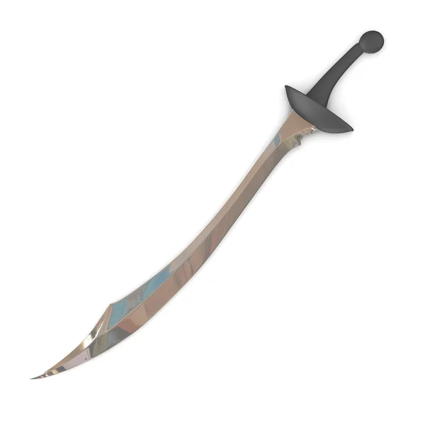 3D-Darstellung eines exotischen Schwertes — Stockfoto