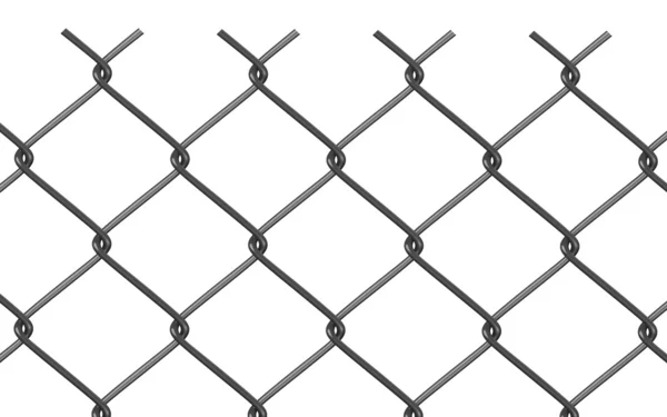 3d renderizado de valla de alambre —  Fotos de Stock