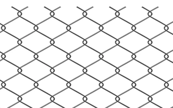 3d render of wire fence — Stock Photo, Image